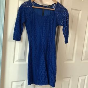 Blue Bodycon Dress